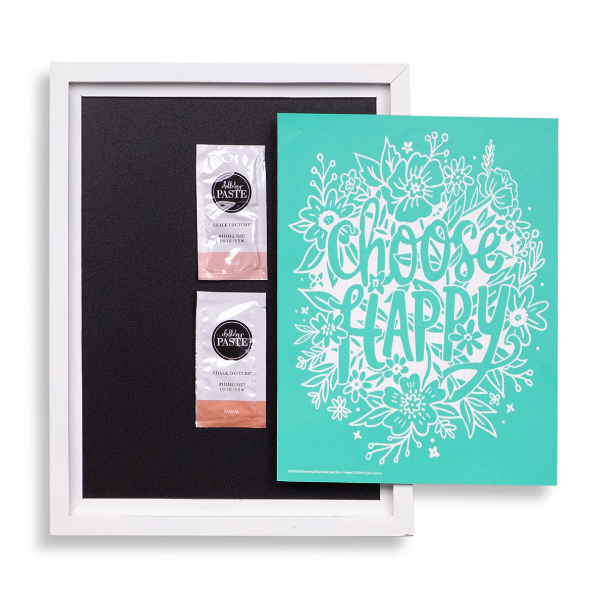 Chalk Couture. Creative Kickstart Blooming Bontanicals Selection Happy