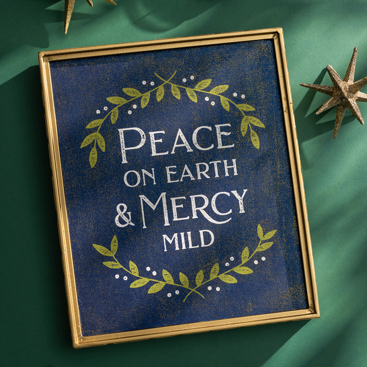 Chalk Couture. Peace on Earth Greenery