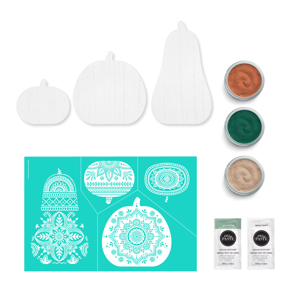 Chalk Couture. Henna Pumpkins Project