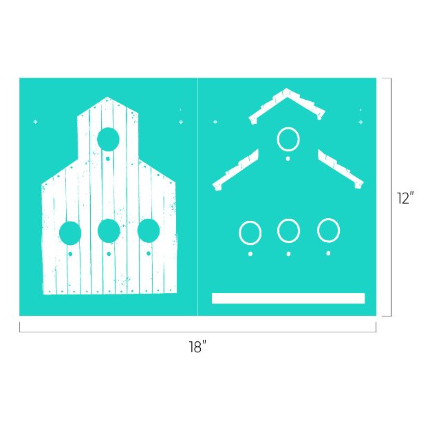 Picture of Feathered Friends Collection—Rustic Birdhouse