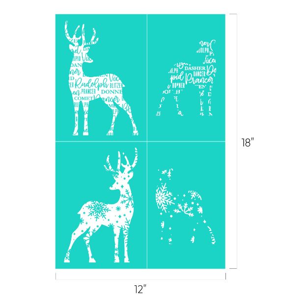 Picture of Holiday Deer Patterns