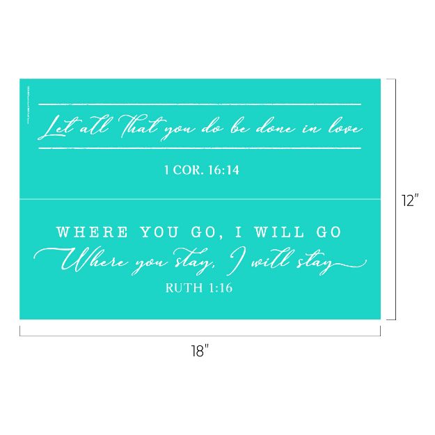 Chalk Couture. Done in Love Transfer Chalk Couture™