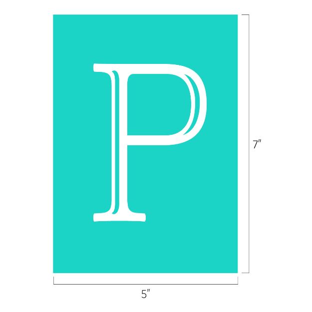 Picture of Monogram P