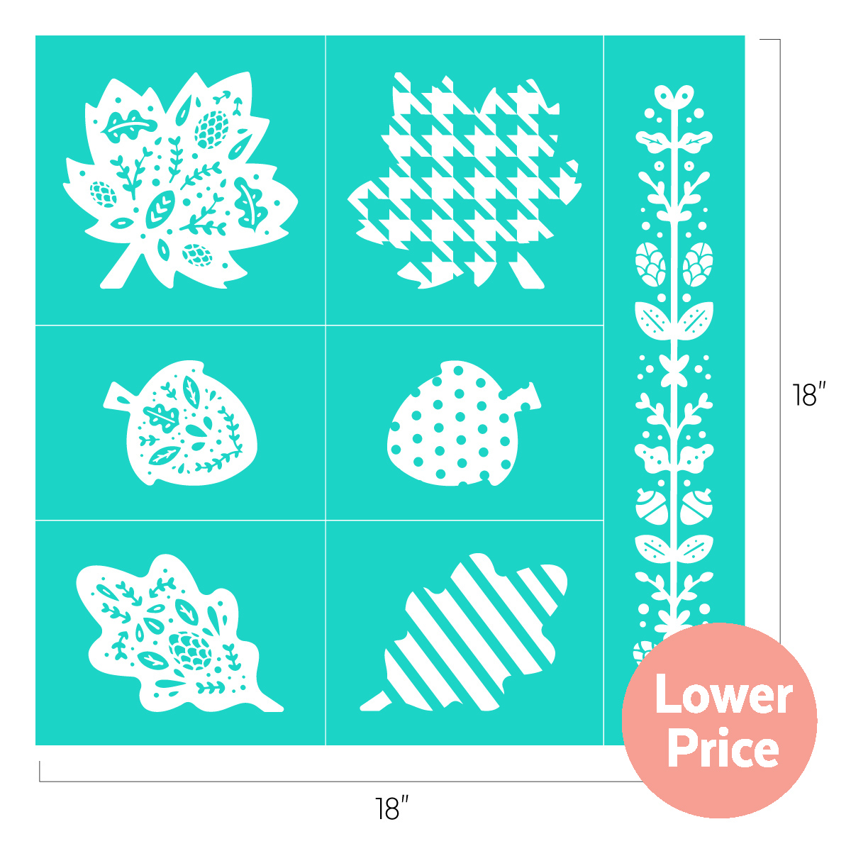 Chalk Couture. Autumn Cutout Patterns