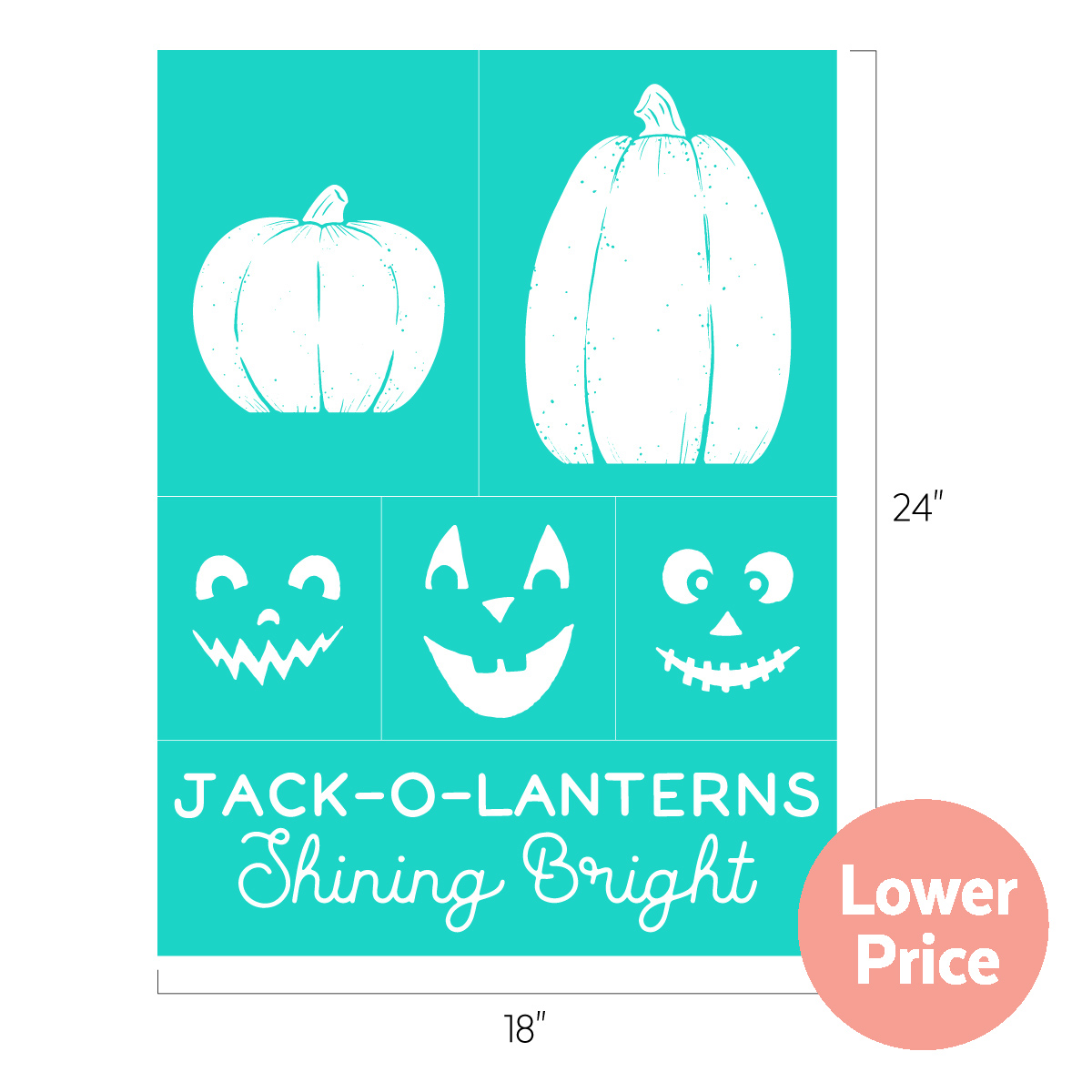 Chalk Couture. JackOLanterns