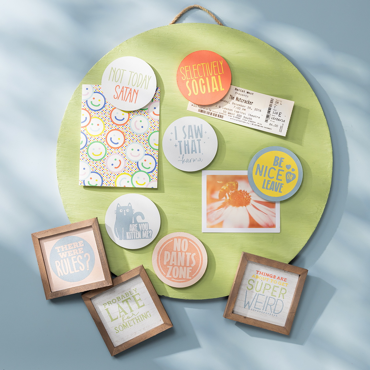 Chalk Couture. Snarky Empowerment Minis Home Decor Chalk Couture