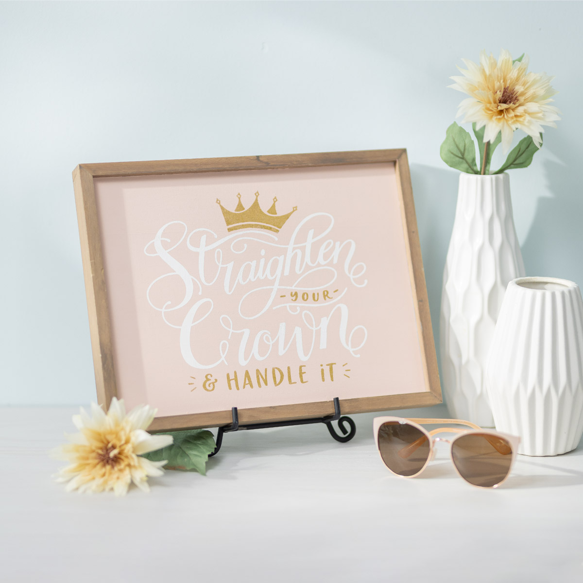 Chalk Couture. Creative Kickstart—Straighten Your Crown | DIY | Chalk