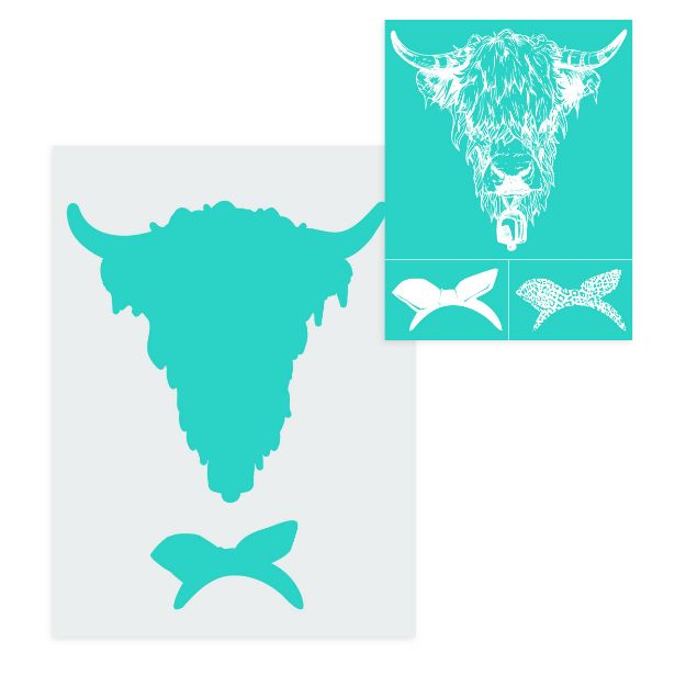 Picture of Digital Bundle - Highland Cow