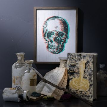 Show details for Etched Skull* Picture of Etched Skull*