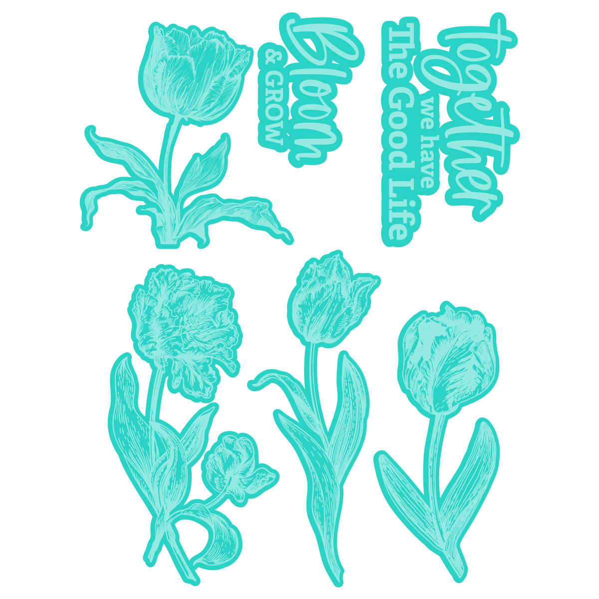 Chalk Couture. Bloom & Grow Digital Download Chalk Couture