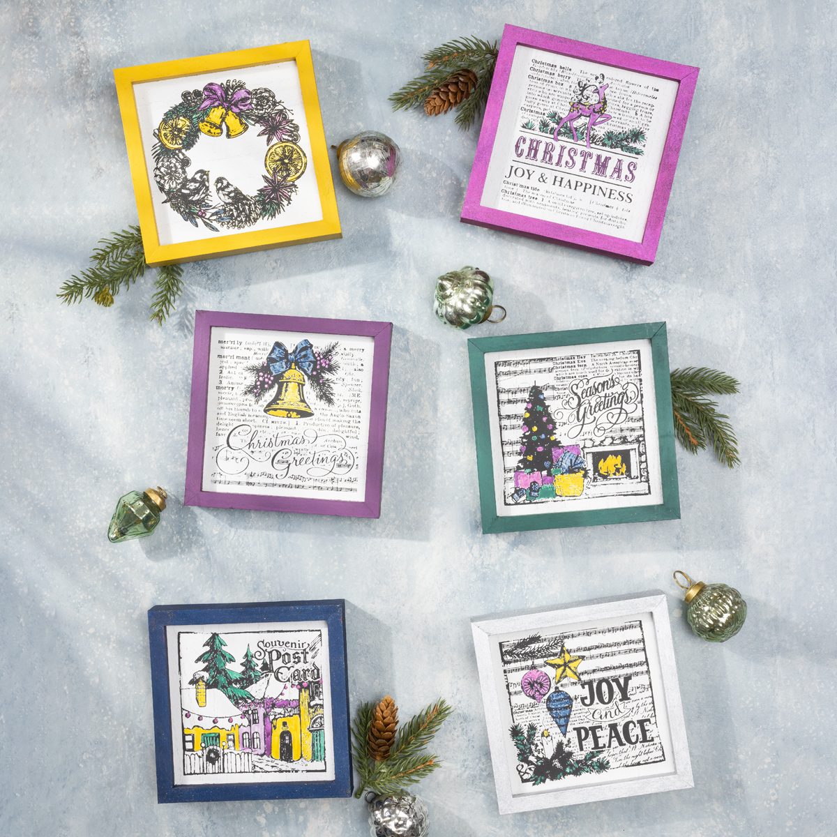 Chalk Couture. DoubleSided Box Frames (6Pack) DIY Chalk Couture