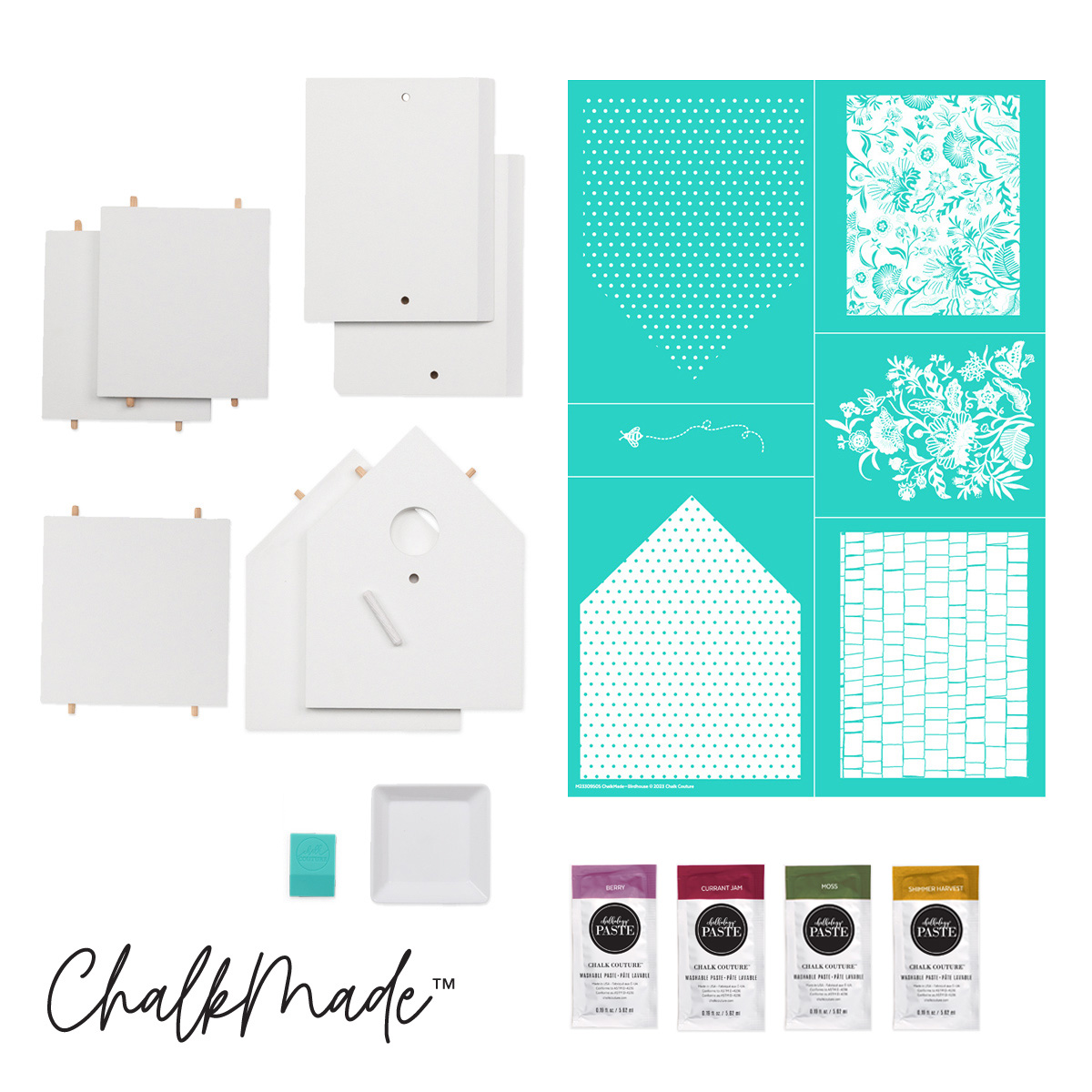 Chalk Couture. ChalkMade—Birds of A Feather