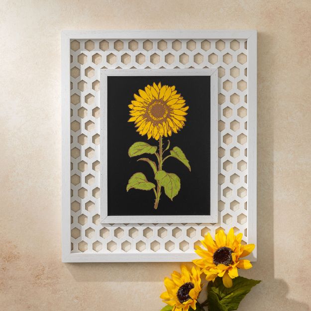 Chalk Couture. Etched Sunflower DIY Decor Kit Home Decor Chalk Couture