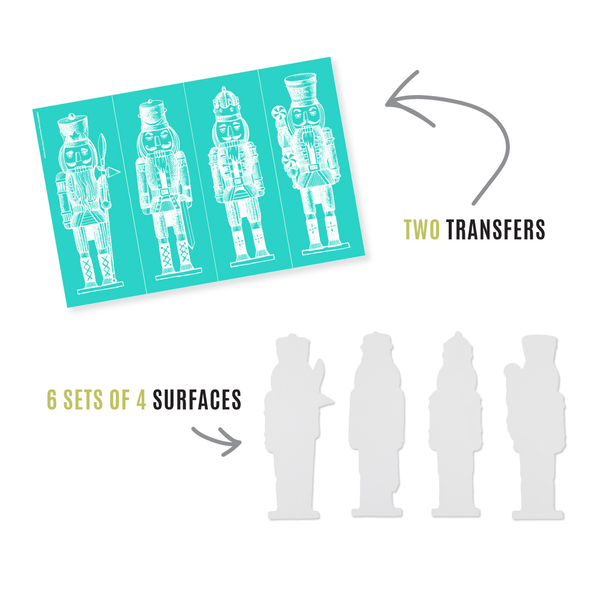 Chalk Couture. Nutcracker DIY Kit Chalk Couture