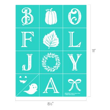 Show details for Holiday Letters Minis Picture of Holiday Letters Minis