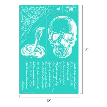 Show details for Etched Skull* Picture of Etched Skull*