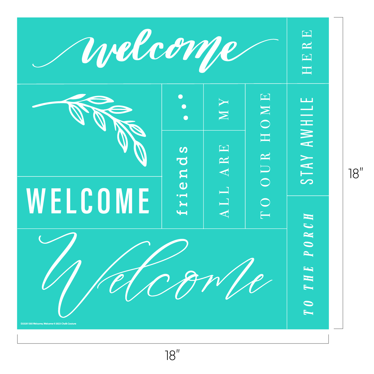 Chalk Couture. Home Decor Chalk Couture