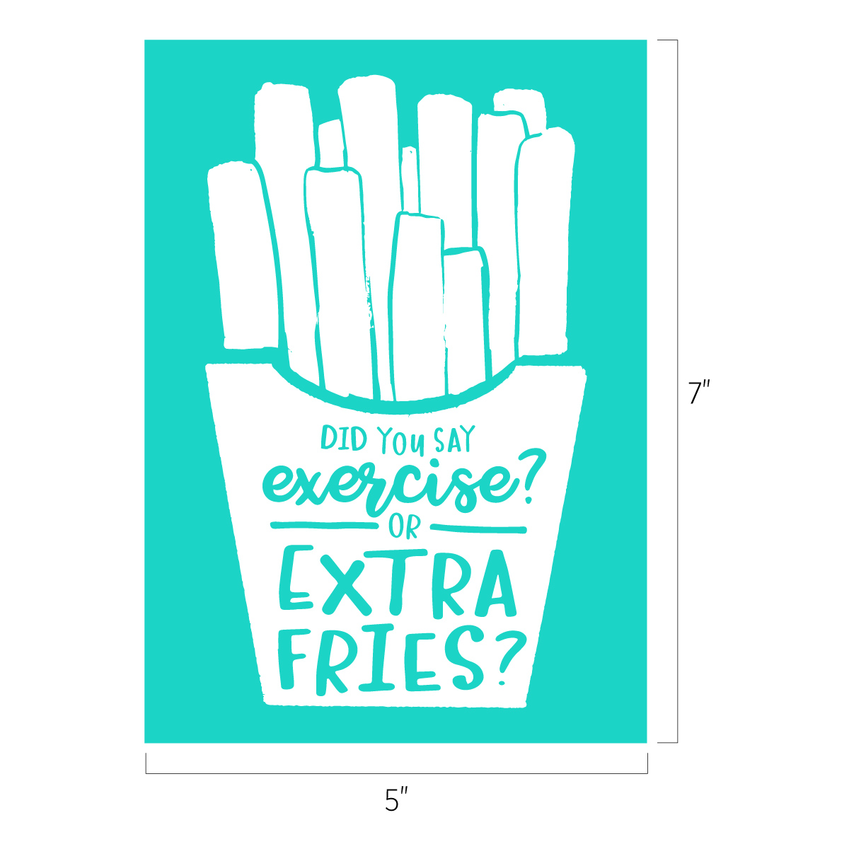 Chalk Couture. Extra Fries