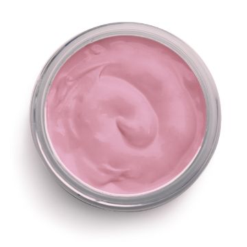Show details for Peony Paste A small, round, glass container filled with smooth, pink paste. The paste has a soft texture with gentle swirls, giving it a whipped appearance. This product is from Chalk Couture.
