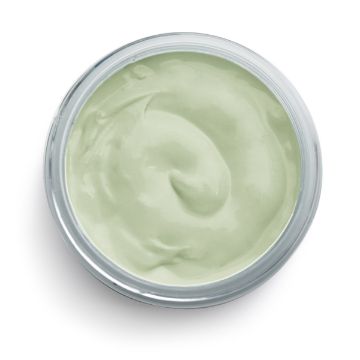 Show details for Sage Paste A clear round container filled with a light green creamy substance, likely Chalk Couture paste, displayed against a white background.