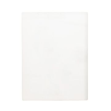 Show details for Acrylic Rectangle (9" x 12") A plain white sheet of paper isolated against a white background. It is positioned vertically.