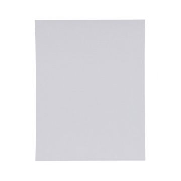 Show details for Watercolor Paper (600 gsm, 8½" x 11") A vertical blank sheet of white paper with a subtle texture, set against a plain white background. The paper is centered, and the image captures its entire length and width.
