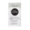 A packet of Chalk Couture Washable Paste in the color "Shimmer Frost," labeled as 0.19 fl oz (5.62 ml), with a black and white design and product details printed on the front.