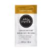 A small, 0.19 fl oz sachet of Chalk Couture washable paste labeled “Shimmer Harvest.” The packet is white with a gold top and includes product details in black text.