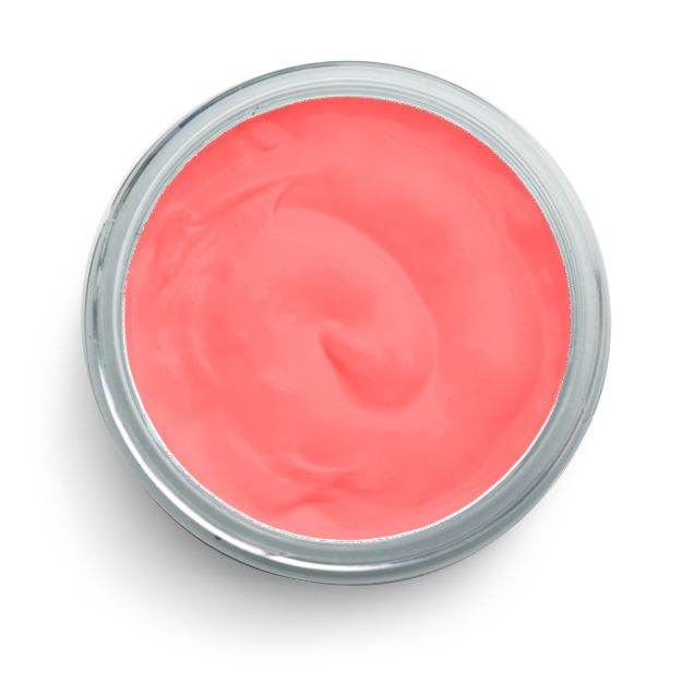 A jar of pink cream.