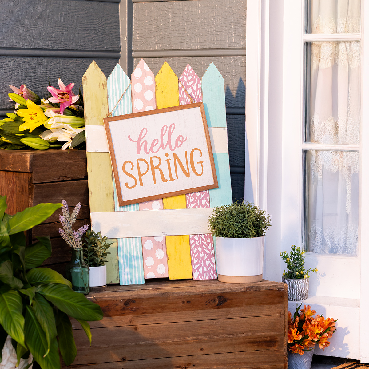 Chalk Couture. Hello Spring Patterns | Home Decor | Chalk Couture