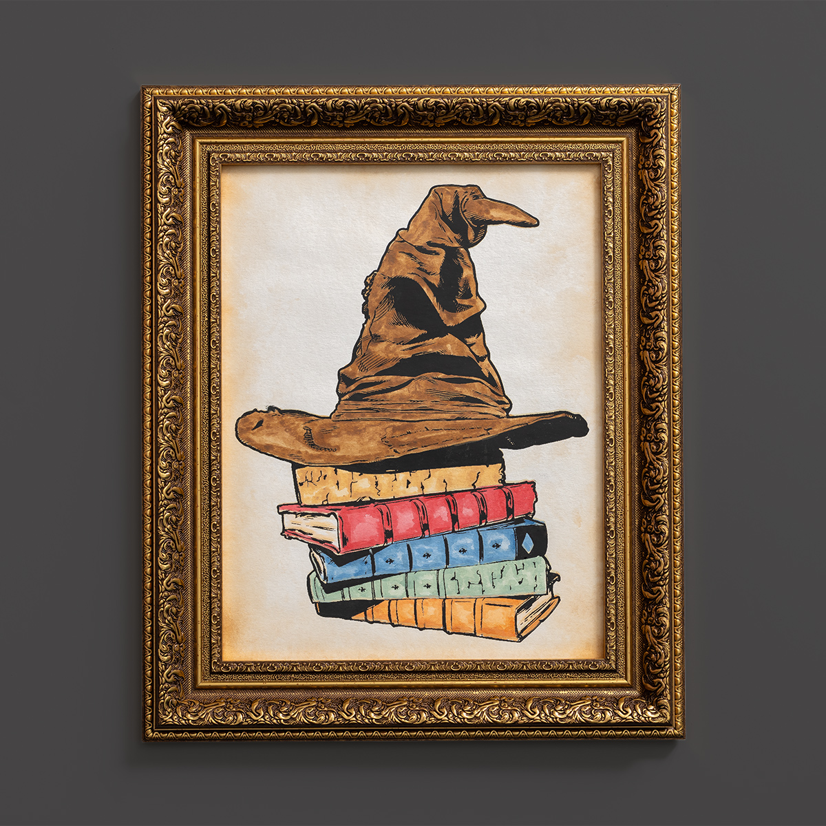 Chalk Couture. Harry Potter - Sorting Hat | Home Decor | Chalk Couture
