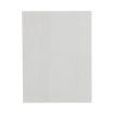 A rectangular, light gray wooden panel with a subtle vertical wood grain pattern, photographed against a white background.